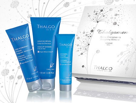 60, this thalgomen energising skincare set contains 3