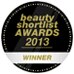 Beauty Shortlist Awards Winner 2013