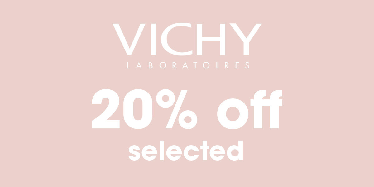 20% Off Selected Vichy 