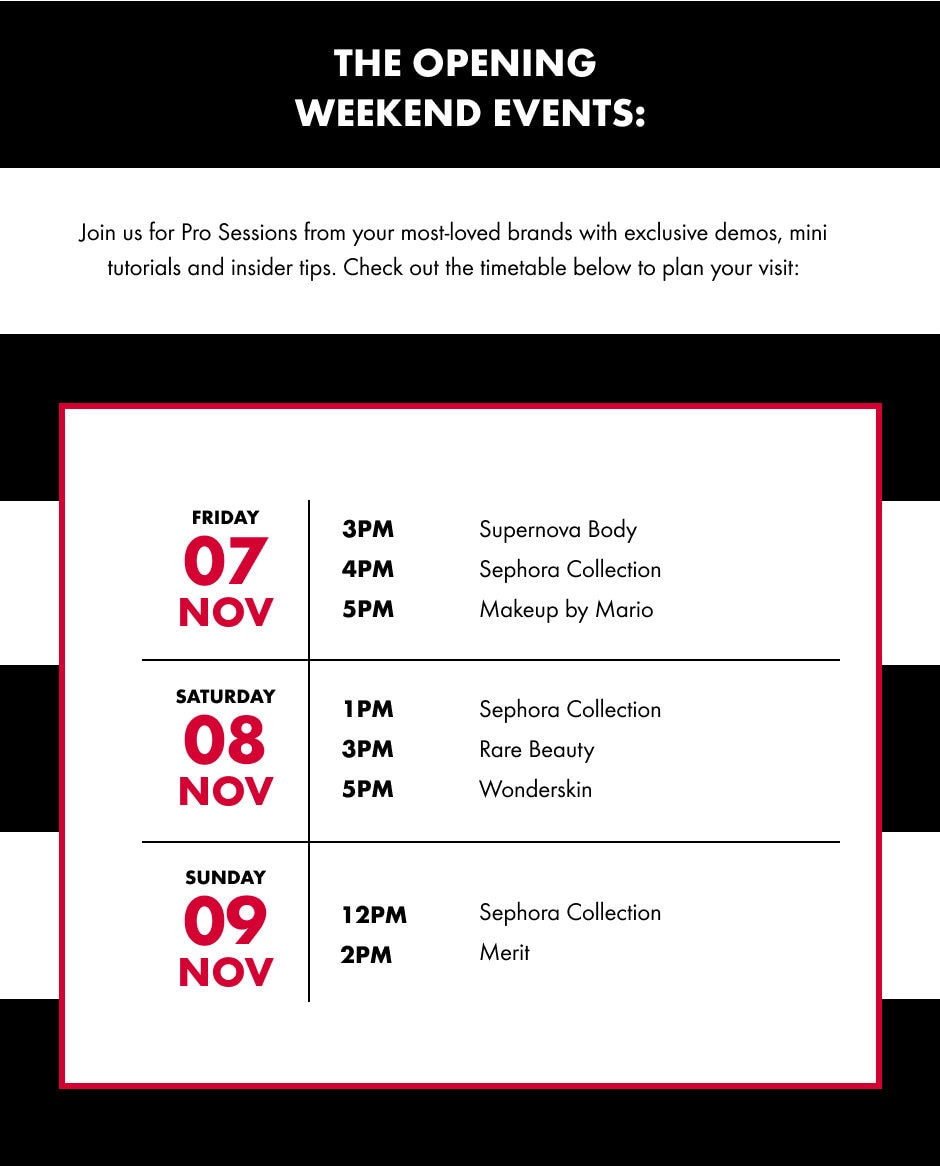 Cardiff opening schedule