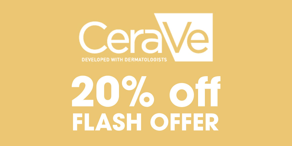 Flash Sale: 20% Off Cerave