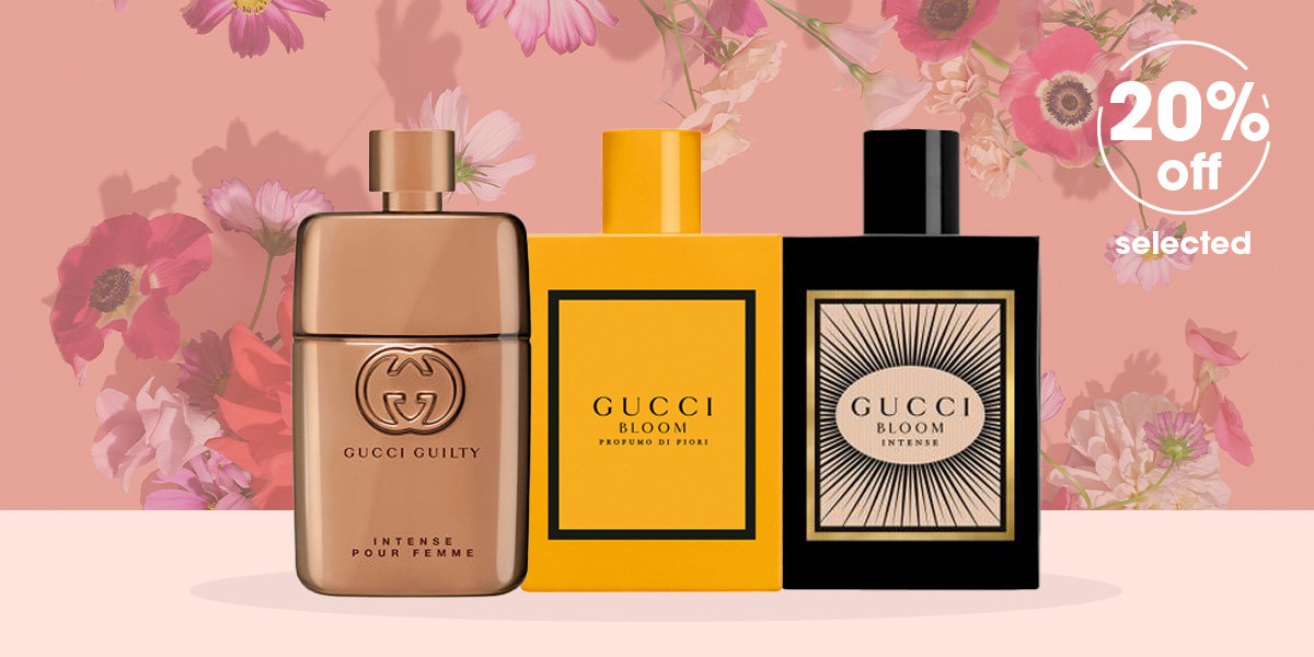 20% Off Selected Gucci Fragrance