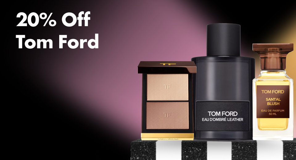Indulge in 20% off Tom Ford