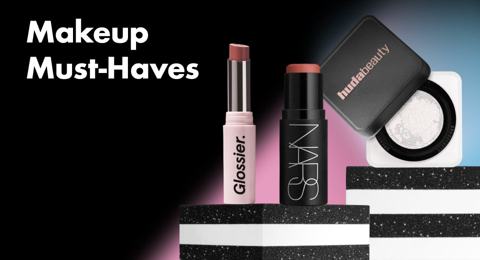 Don't let your makeup bag miss out. Save on luxury faves like Tarte and Huda Beauty.