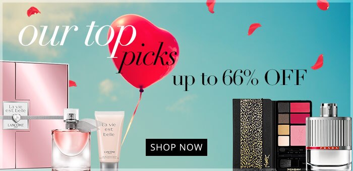 Save up to 66% off valentine's gifts + free worldwide delivery on all orders over AUD $20 at Feelunique.com