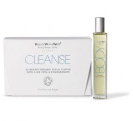 Beauty Works West Body & Hair Oil & Facial Cloths - Free Gift
