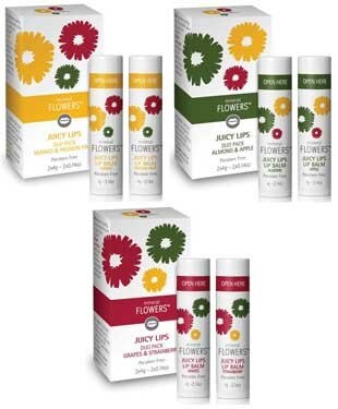 Mineral Flowers Juicy Lips Duo Pack - Free Gift