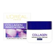L'Or&eacute;al Paris Dermo-Expertise Wrinkle De-Crease Collagen Re-Plumper Night Cream with Collagen 50ml