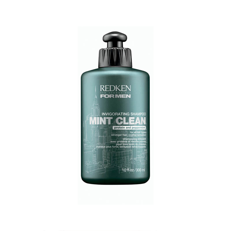 Redken for Men Mint Clean Invigorating Shampoo 300ml - Feelunique