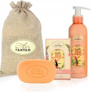 Un Air d'Antan Kit Bain & Soin Y'a d'La Joie, Savon 100g + Crème Corps 200ml