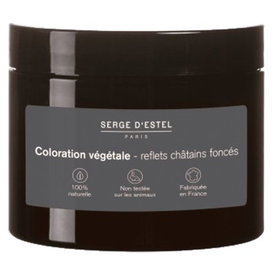 Serge d'Estel Paris Coloration Végétale Reflets Châtains Foncés 200g