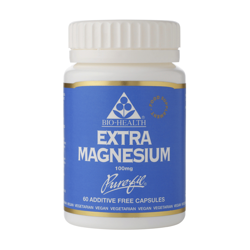 BioHealth Extra Magnesium 100mg 60 Capsules Feelunique