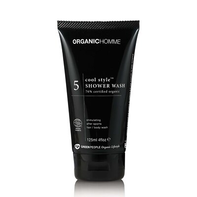 Green People Organic Homme 5 Cool Style Shower Wash 125ml