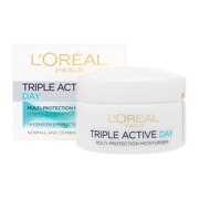L'Or&eacute;al Paris Dermo-Expertise Triple Active Day Multi-Protection Moisturiser - Normal/Combination 50ml