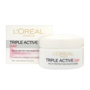 L'Oréal Paris Dermo-Expertise Triple Active Day Multi-Protection Moisturiser - Dry/Sensitive 50ml