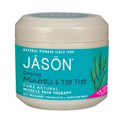 JASON Cooling Minerals & Tea Tree Pure Natural Muscle Pain Therapy 227g