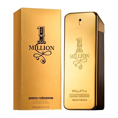 Paco Rabanne 1 Million Eau De Toilette Spray 200ml