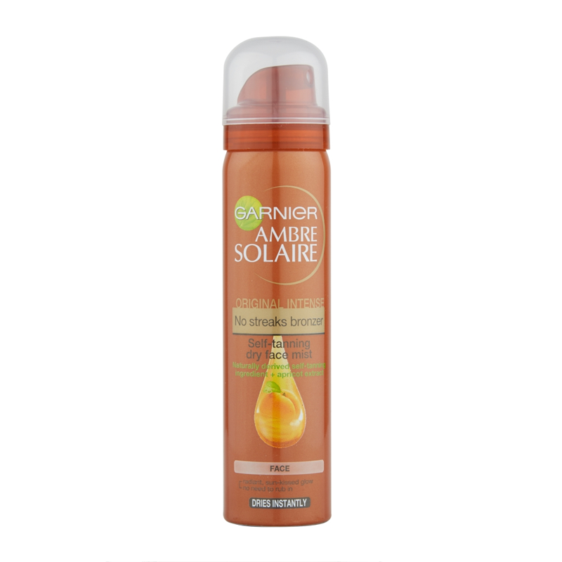 Garnier Ambre Solaire No Streaks Bronzer Dry Face Mist Original