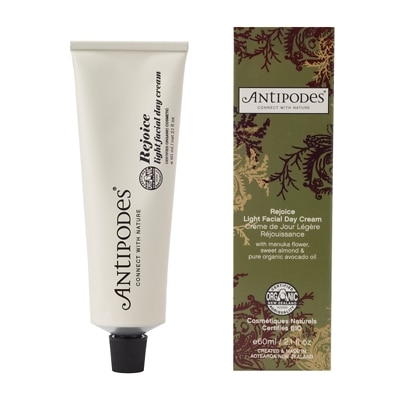 Antipodes Certified Organic Rejoice Light Facial Day Cream 60ml