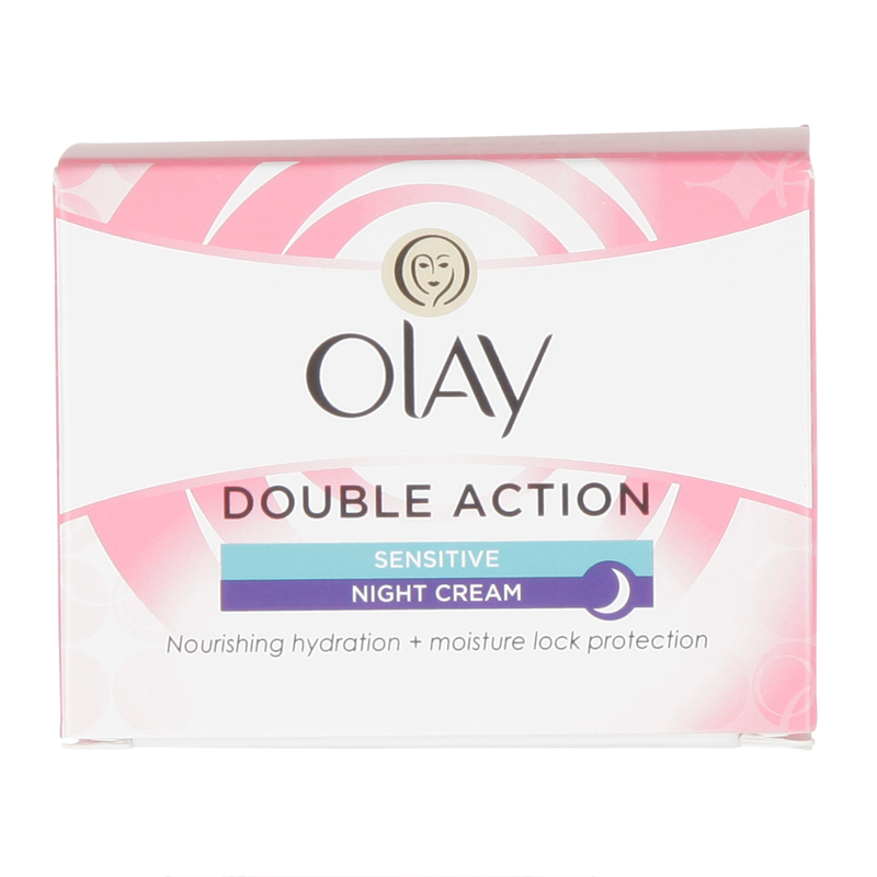 Olay Double Action Sensitive Night Cream 50ml - Feelunique