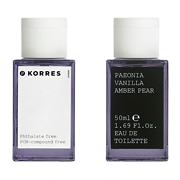 Korres Paeonia, Vanilla & Amber Pear Eau De Toilette Spray 50ml