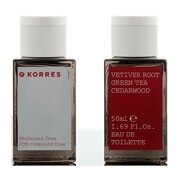 Korres Vetiver Root, Green Tea & Cedarwood Eau De Toilette Spray 50ml