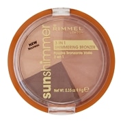 Rimmel 3 in 1 Shimmering Bronzer - Bronze Goddess 9.9g