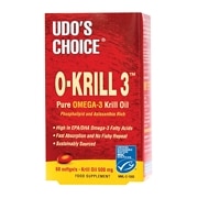 Udo's Choice O-Krill 3 Pure Omega 3 Krill Oil - 60 Capsules