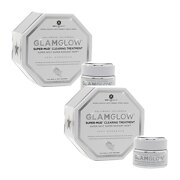 GLAMGLOW SUPER-MUD Clearing Treatment 34g x2