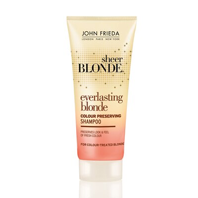 Fresh John Frieda Blonde Shampoo On Brown Hair John Frieda Sheer Blonde Everlasting Blonde Shampoo 50ml 1373381016 main - Fresh John Frieda Blonde Shampoo On Brown Hair