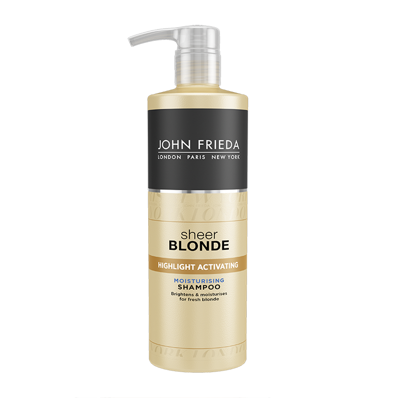 John Frieda Sheer Blonde Highlight Activating Moisturising Shampoo for