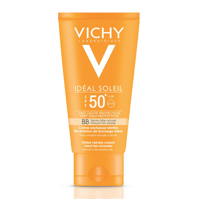 Vichy Ideal Soleil Face BB Tinted Velvety Cream SPF50 50ml - Feelunique