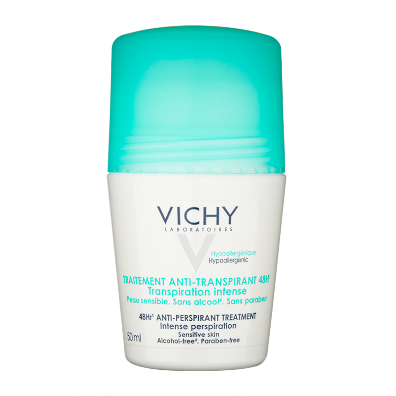 Vichy Deodorant 48 Hour Intensive AntiPerspirant Roll On 50ml Feelunique