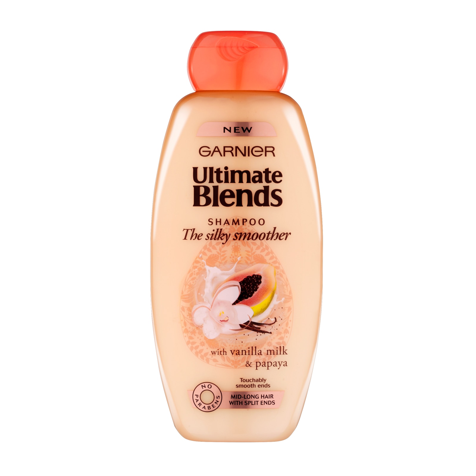 Garnier Ultimate Blends Silky Smoother Shampoo 400ml - Feelunique