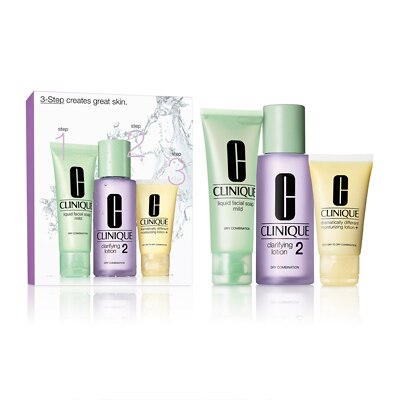 Clinique 3-Step Introduction Kit for Dry Combination Skin