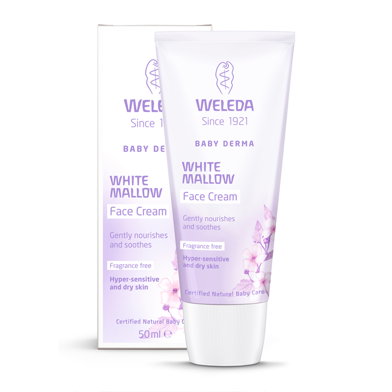Weleda Baby Derma White Mallow Face Cream 50ml Feelunique