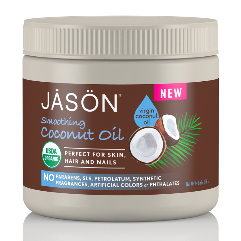 JASON Smoothing Coconut Oil for Skin, Hair and Nails 443ml Feelunique