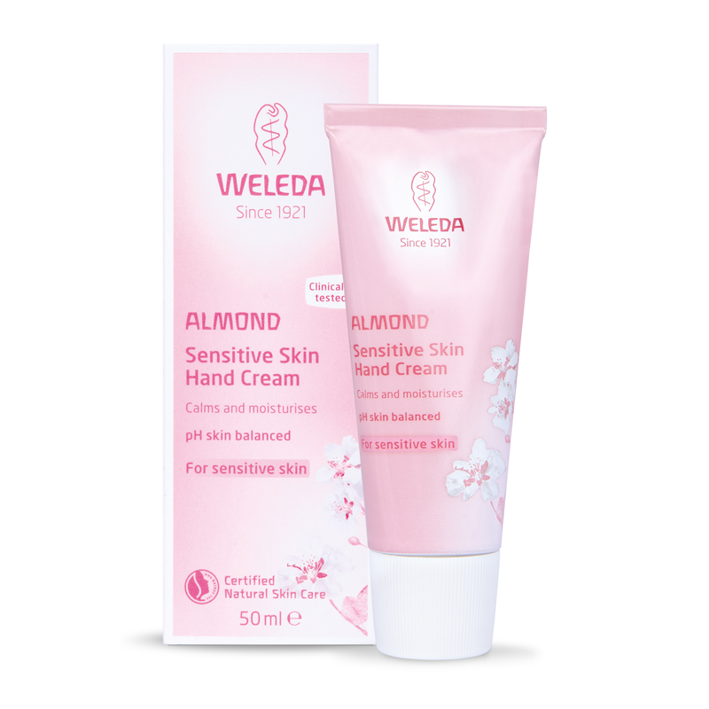 weleda almond cream