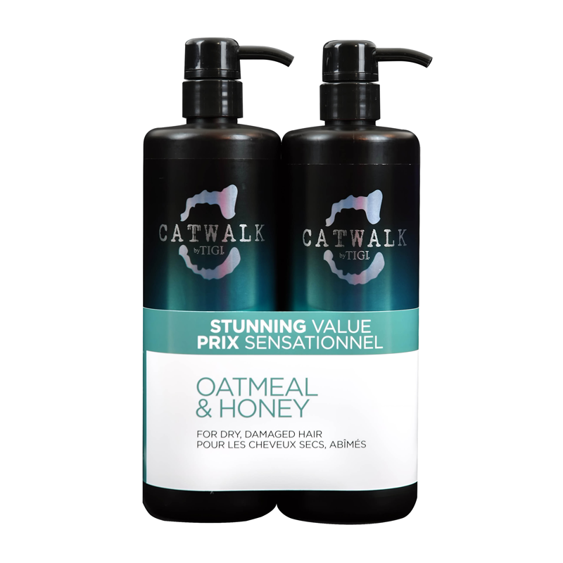 TIGI Catwalk Oatmeal and Honey Tween Shampoo & Conditioner Duo 2 x