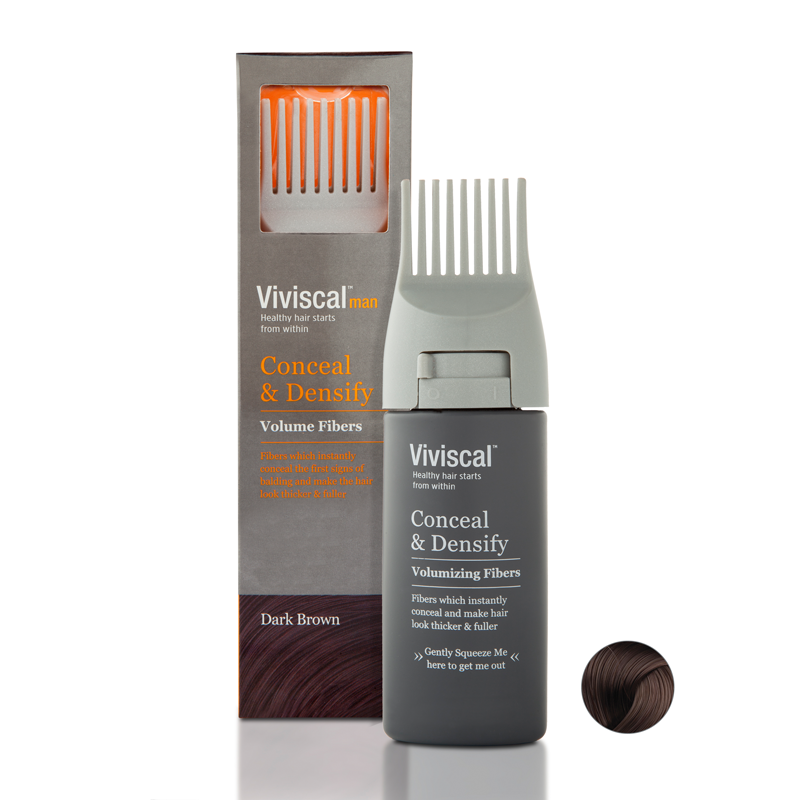 Viviscal Dark Brown Hair Fibers for Men 15g Feelunique