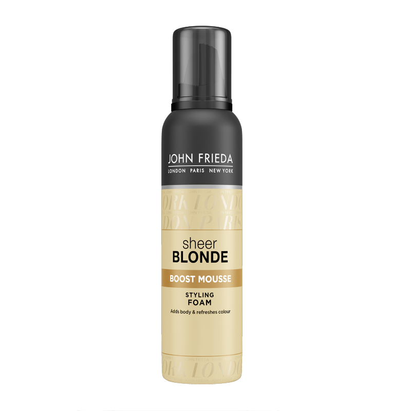 Sheer Blonde John Frieda Sheer Blonde Boost Mousse Styling Foam 200ml
