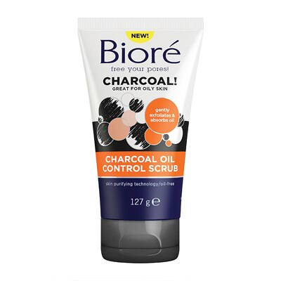 Biore Charcoal Oil Control Scrub 129g