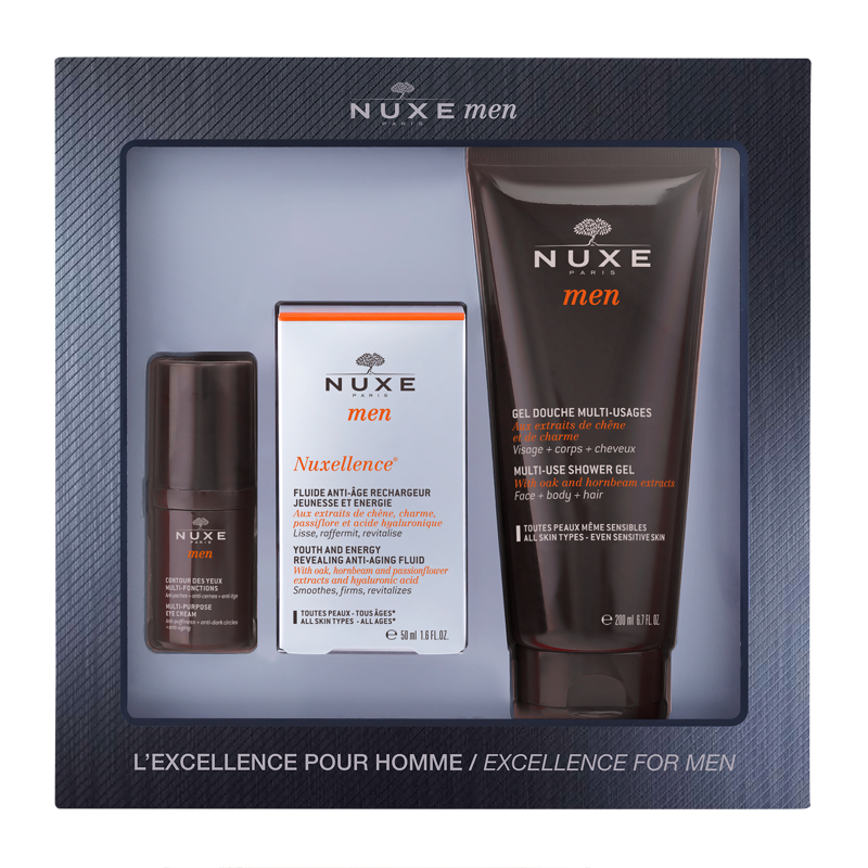 Risultati immagini per EXCELLENCE FOR MEN GIFT SET- NUXE