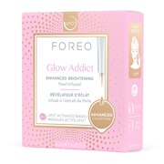 FOREO Glow Addict Masque Visage Éclaircissant Haute Performance 6 x 6g