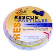 Bach Rescue Remedy Soothing Pastilles - Blackcurrant Flavour 50g