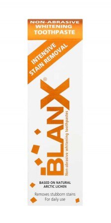 Blanx Intensive Stain Removal Non-Abrasive Whitening Toothpaste 75ml