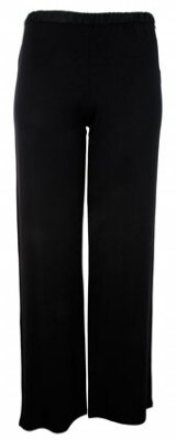Calvin Klein Women's Essentials with Satin Trim PJ Pant - Black