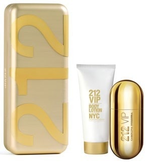 Carolina Herrera 212 VIP Eau De Parfum 50ml & Body Lotion 100ml Gift Set