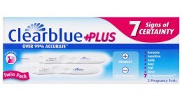 Clearblue +Plus Pregnancy Test x2