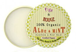 Figs & Rouge 100% Organic Aloe & Mint Balm 17ml